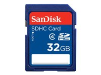 SanDisk Standard - Carte mémoire flash - 32 Go - Class 4 - SDHC SDSDB-032G-B35