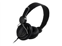 MCL Samar CSQ-HEAD/NZ - Écouteurs - circum-aural - filaire - jack 3,5mm - noir CSQ-HEAD/NZ