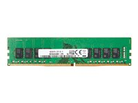 HP - DDR4 - module - 16 Go - DIMM 288 broches - 2666 MHz / PC4-21300 - 1.2 V - mémoire sans tampon - ECC - AMO - pour Workstation Z2 G4 3TQ40AA