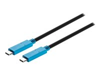 Kensington - Câble USB - 24 pin USB-C (M) pour 24 pin USB-C (M) - 1 m - support 4K K38235WW