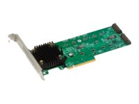 Broadcom MegaRAID 9540-2M2 - Contrôleur de stockage (RAID) - 8 Canal - SATA 6Gb/s / PCIe 4.0 x8 (NVMe) - profil bas - RAID RAID 0, 1 - PCIe 4.0 x8 05-50148-00