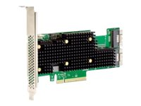 Broadcom HBA 9620-16i - Contrôleur de stockage (RAID) - 16 Canal - SATA 6Gb/s / SAS 24Gb/s / PCIe 4.0 (NVMe) - RAID RAID 0, 1, 10 - PCIe 4.0 x8 05-50111-02