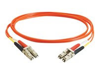 C2G LC-LC 50/125 OM2 Duplex Multimode PVC Fiber Optic Cable (LSZH) - Câble réseau - LC multi-mode (M) pour LC multi-mode (M) - 20 m - fibre optique - duplex - 50 / 125 microns - OM2 - sans halogène - orange 85502