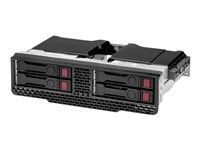 HPE 4SFF Premium Drive Cage Kit - Compartiment pour lecteur de support de stockage - 3.5" - pour Synergy 480 Gen10 Plus Base Compute Module P36677-B21