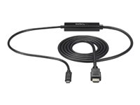StarTech.com USB C to HDMI Adapter Cable - USB Type-C HDMI - 2m 6 ft. - 4K - Adaptateur vidéo externe - USB-C - HDMI - pour P/N: TB33A1C CDP2HDMM2MB