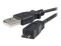 StarTech.com Câble Micro USB 1 m - A vers Micro B - Câble USB - USB (M) pour Micro-USB de type B (M) - USB 2.0 - 1 m - noir UUSBHAUB1M