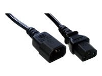 MCL - Câble d'alimentation - IEC 60320 C14 pour power IEC 60320 C13 - 1 m MC902-1M