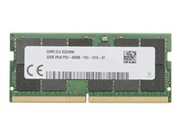 HP - DDR5 - module - 32 Go - SO DIMM 262 broches - 4800 MHz / PC5-38400 - mémoire sans tampon - ECC - pour Workstation Z2 G9 4M9Y8AA
