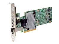 Broadcom MegaRAID SAS 9380-4i4e - Contrôleur de stockage (RAID) - 4 Canal - SATA / SAS 12Gb/s - profil bas - RAID RAID 0, 1, 5, 6, 10, 50, JBOD, 60 - PCIe 3.0 x8 05-25190-02