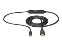StarTech.com USB C vers HDMI - Câble adaptateur USB Type C vers HDMI de 1 m - Compatbile Thunderbolt 3 - Convertisseur USB C - 4K 30 Hz - Adaptateur vidéo externe - USB-C - HDMI - pour P/N: TB33A1C CDP2HDMM1MB