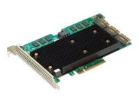Broadcom MegaRAID 9670-24i - Contrôleur de stockage (RAID) - 24 Canal - SATA 6Gb/s / SAS 24Gb/s / PCIe 4.0 (NVMe) - RAID RAID 0, 1, 5, 6, 10, 50, 60 - PCIe 4.0 x8 05-50123-00