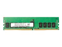 HP - DDR4 - module - 16 Go - DIMM 288 broches - 2666 MHz / PC4-21300 - 1.2 V - mémoire sans tampon - non ECC - pour Workstation Z2 G4 (non-ECC), Z4 G4 (non-ECC) 3PL82AA