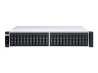 QNAP ES2486dc - Serveur NAS - 24 Baies - rack-montable - SAS 12Gb/s - RAID RAID 0, 1, 5, 6, 10, 50, JBOD, 60, RAID TP - RAM 96 Go - Gigabit Ethernet / 10 Gigabit Ethernet - iSCSI support - 2U ES2486DC-2142IT-96G