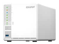QNAP TS-364 - Serveur NAS - 3 Baies - SATA 6Gb/s - RAID 5 - RAM 8 Go - 2.5 Gigabit Ethernet - iSCSI support TS-364-8G
