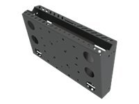 Peerless Custom Slim Tilt Mount with PC Holder DS509 - Kit de montage (fixation murale) - pour écran LCD / unité centrale - noir - Taille d'écran : 25" - 60" - fixation au mur DS509