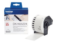 Brother DKN55224 - Papier - noir sur blanc - Rouleau (5,4 cm x 30,5 m) 1 rouleau(x) ruban - pour Brother QL-1050, QL-1060, QL-500, QL-550, QL-560, QL-570, QL-580, QL-650, QL-700, QL-720 DKN55224