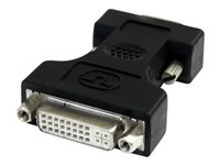 StarTech.com Câble adaptateur DVI vers VGA - Noir - F/M - Adaptateur VGA - DVI-I (F) pour HD-15 (VGA) (M) - noir - pour P/N: BNDDKT30CAHV, USB31GEVG, USB3SMDOCKHV DVIVGAFMBK