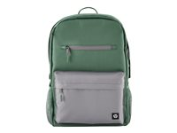 HP - Campus - sac à dos pour ordinateur portable - 15.6" - gris, vert 7J595AA