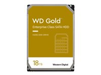 WD Gold WD181KRYZ - Disque dur - 18 To - interne - 3.5" - SATA 6Gb/s - 7200 tours/min - mémoire tampon : 512 Mo WD181KRYZ