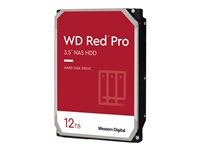 WD Red Pro WD121KFBX - Disque dur - 12 To - interne - 3.5" - SATA 6Gb/s - 7200 tours/min - mémoire tampon : 256 Mo WD121KFBX