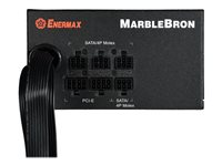 Enermax MarbleBron EMB750EWT - Alimentation électrique (interne) - ATX12V 2.3/ EPS12V - 80 PLUS Bronze - CA 100-240 V - 750 Watt - PFC active EMB750EWT