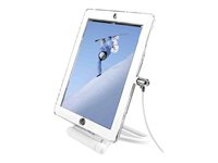 Compulocks iPad 9.7" Rotating Security Plastic Case Combination Cable Lock White - Kit de sécurité pour tablette - blanc IPADAIRRSWB
