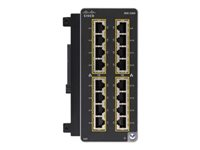 Cisco Catalyst - Module d'extension - Gigabit Ethernet x 16 - pour Catalyst IE3300 Rugged Series IEM-3300-16T=