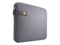 Case Logic 14" Laptop Sleeve - Étui pour tablette / notebook - mousse, éthylène-acétate de vinyle (EVA) - gris - 14.1" LAPS114GR