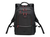 DICOTA Backpack Plus Spin - Sac à dos pour ordinateur portable - 14" - 15.6" - noir D31736