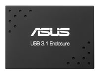 ASUS USB 3.1 ENCLOSURE - Disque SSD - 512 Go - externe ( portable ) - mSATA - USB 3.1 Gen 2 USB 3.1 ENCLOSURE