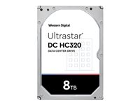 WD Ultrastar DC HC320 HUS728T8TL5204 - Disque dur - 8 To - interne - 3.5" - SAS 12Gb/s - 7200 tours/min - mémoire tampon : 256 Mo 0B36400