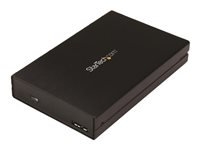 StarTech.com Boîtier USB 3.1 (10 Gb/s) pour disque dur / SSD SATA de 2,5" - USB-A USB-C - Pour disques de 5 à 15 mm en hauteur - Boitier externe - 2.5" - SATA 6Gb/s - USB 3.1 (Gen 2) - noir S251BU31315