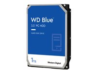 WD Blue WD10EZEX - Disque dur - 1 To - interne - 3.5" - SATA 6Gb/s - 7200 tours/min - mémoire tampon : 64 Mo - pour My Cloud EX2 WD10EZEX