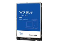 WD Blue WD10SPZX - Disque dur - 1 To - interne - 2.5" - SATA 6Gb/s - 5400 tours/min - mémoire tampon : 128 Mo WD10SPZX