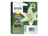 Epson T0594 - 13 ml - jaune - original - blister - cartouche d'encre - pour Stylus Photo R2400 C13T05944010