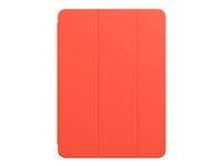 Apple Smart - Étui à rabat pour tablette - polyuréthane - orange électrique - pour 10.9-inch iPad Air (4ème génération, 5ème génération) MJM23ZM/A