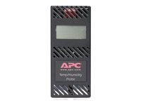 APC - Capteur de température et d'humidité - noir - pour P/N: AR106SH4, AR106SH6, AR106V, AR106VI, AR109SH4, AR109SH6, AR112SH4, AR112SH6, AR3106SP AP9520TH
